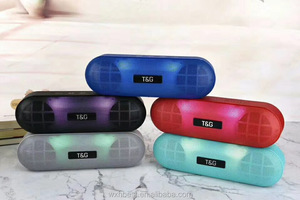 Nuovo Arrivo Altoparlante Wireless TG148 con Luci LED Scintillanti, Mini Speaker Portatile 5W*2 TG-148, Supporta TF <span class=keywords><strong>USB</strong></span> AUX FM, Batteria 1200 mAh - Product Image 2