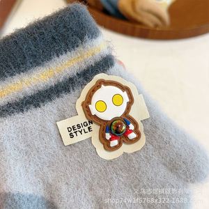 Guantes de Punto de Lana para Niños, Cálidos, Protección contra el Frío, Anticongelantes, para Ciclismo al Aire Libre, Escritura, Cinco Dedos - Product Image 5