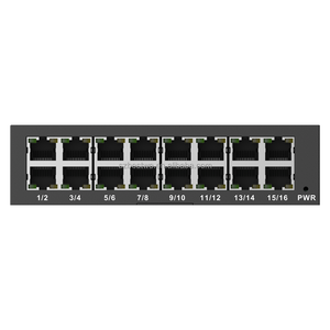Factory Direct 100Mbps 16-Port Ethernet Network <b>Switch</b> Unmanaged Desktop <b>Switch</b> with QoS Iron <b>Case</b> Gigabit <b>Switch</b> - Product Image 2