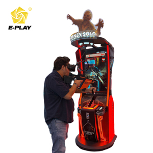 Nouvelle Machine <span class=keywords><strong>de</strong></span> Jeu d'Arcade <span class=keywords><strong>VR</strong></span> <span class=keywords><strong>de</strong></span> Tir sur Zombis en Métal Solo 2026 – 3 <span class=keywords><strong>Jeux</strong></span> pour Usage Intérieur : Centres Commerciaux, Aéroports, Aventures - Product Image 1