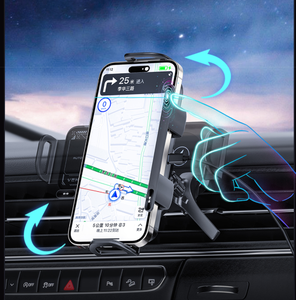 Soporte para Teléfono de Coche con Carga Rápida Inalámbrica, Plegable, para Pantalla, Artículos Inteligentes para el Hogar - Product Image 4