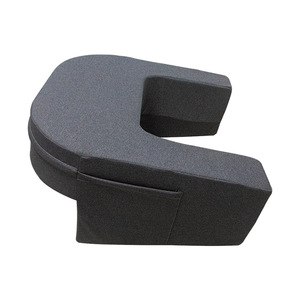 Du Babo Sponge Pillow Rectangle Ergonomic Reading <b>Bed</b> Rest <b>Cushion</b> With Pocket For Study And Game Support - Product Image 4