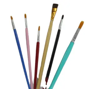 Colored Oil Acrylic Painting Brushes Watercolor Artist Script Liner Paint Artist Brushes Set
