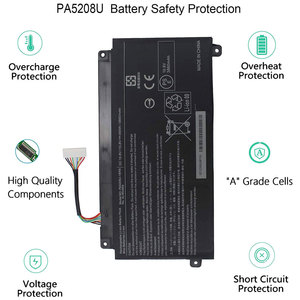 Batterie d'ordinateur portable PA5208 PA5208U-1BRS pour Toshiba Satellite <span class=keywords><strong>P55W</strong></span> E45W E45W-C4200X E45W-C4200 Chromebook CB35-B3330 CB35-B3340 - Product Image 3