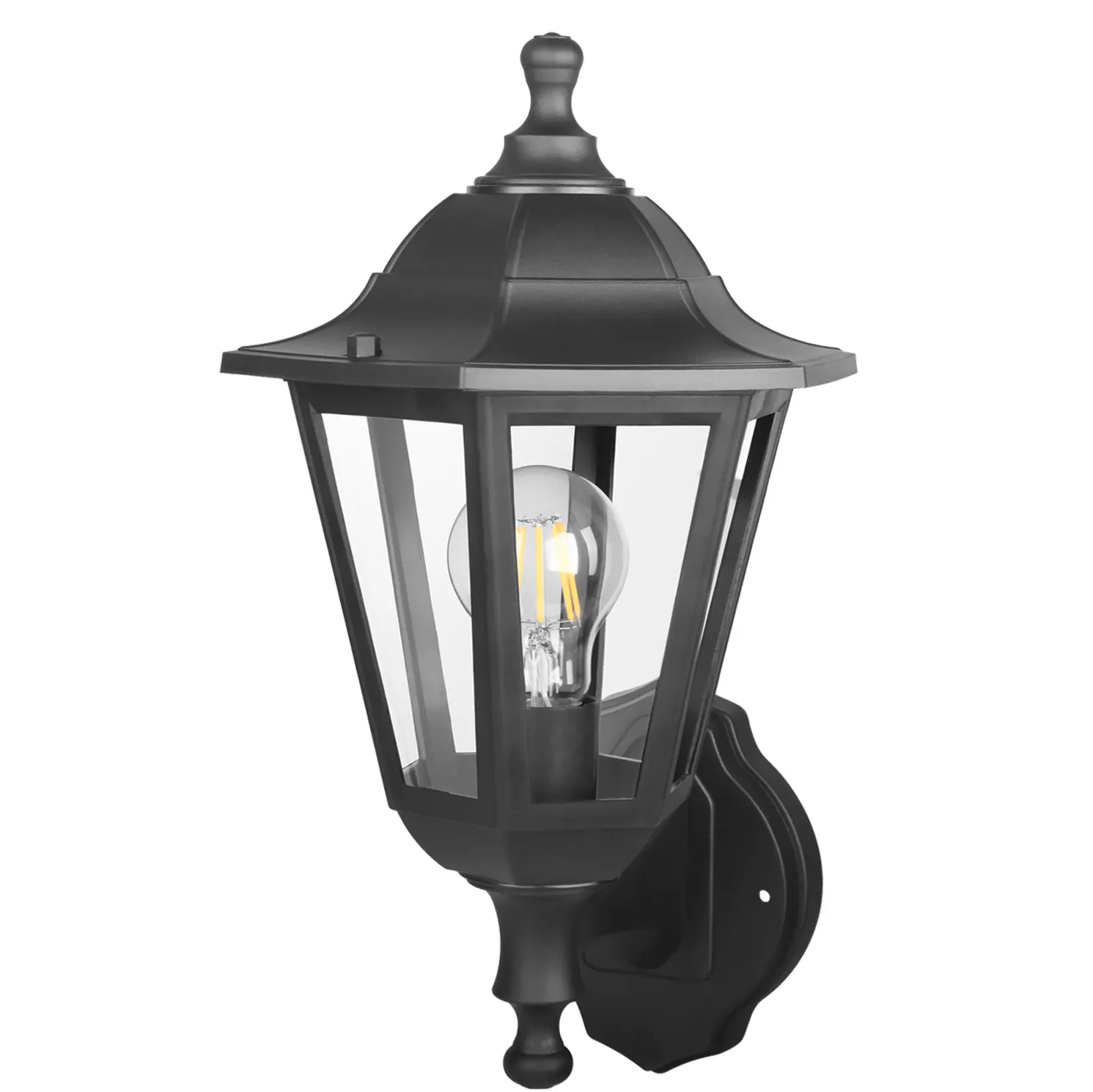 P616 Goedkope Prijs Ip44 Plastic Outdoor Tuin Licht Led Wandlampen Decoratieve Muur Lantaarn Lamp