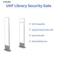 Portique de sécurité RFID intelligent 3D : Portique de détection antivol UHF pour solution d'automatisation des bibliothèques scolaires et publiques