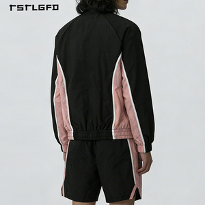 Ensemble de shorts en velours imperméables d'hiver pour hommes, coupe régulière, avec logo en relief, poignets élastiqués, style streetwear, tenue de sport, vente en gros - Product Image 2