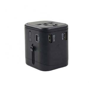Multi Converter All in One Custom logo Travel Adapter Oem Smart Usb Type c International Uk <b>Universal</b> <b>Socket</b> Travel Adapter Plug - Product Image 1