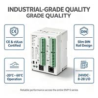 2026 DELTA Nuevo PLC Original Slim Serie DVP-S I/O 4/6/8/12/16 Controlador de Programación de Entradas y Salidas para Automatización Industrial