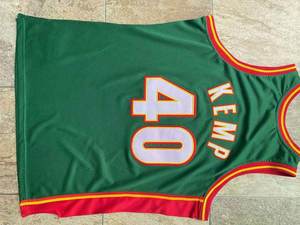 Vente en gros de maillots de <span class=keywords><strong>basket</strong></span>-ball #20 KEMP <span class=keywords><strong>vintage</strong></span> maillots de sport en maille respirante à séchage rapide grande taille imprimé Technics - Product Image 5