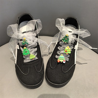 Accessoires décoratifs pour chaussures de style Noël mignon, ornements DIY pour chaussures décontractées, breloques pour lacets