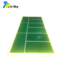 M SKY Fun Island Mini plataforma de suelo de ABS para interiores Máquina de juegos de luz LED que funciona con monedas Plataforma innovadora para paseos para niños