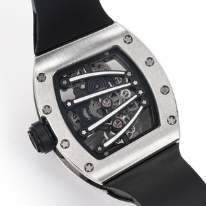 Montre de luxe pour homme Diamond Four Claw Tourbillon <span class=keywords><strong>Auto</strong></span> 59-01 en carbone NTPT avec bracelet noir, montre de gala, montre d'affaires - Product Image 5