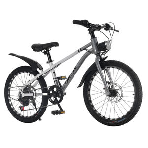 Vélo de montagne pour enfants de qualité professionnelle, cadre en acier à haute teneur en carbone, frein à disque, amortisseur, hauteur réglable, 18/20/22/24 pouces - Product Image 2