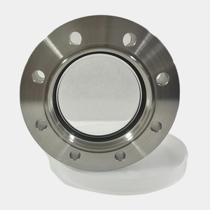 Ventana de Cuarzo CF63 de Acero Inoxidable con Vidrio de Borosilicato y Cabeza Redonda para Conexión de Vacío y Soldadura - Product Image 4