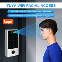 Controlador RFID WiFi Control de acceso opcional Sistema de timbre Aplicación inteligente Lector de tarjetas EM Teclado táctil para oficinas en el hogar