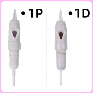 Agujas de Cartucho Desechables para PMU, Puntas de Aguja de Acero Inoxidable para Tatuajes de Cejas y Labios, Maquillaje Permanente, Uso Profesional en Estudio - Product Image 5
