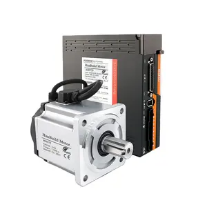 HanBuild 80SS75 2.39N.m 5.0A 3000-6000rpm 자동 피더 220V ASD275 서보 드라이버 키트 80 통합 750w ac 서보 모터