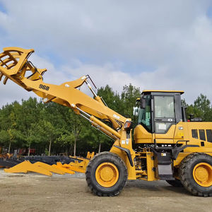 รถตักล้อยางขนาดกะทัดรัดคุณภาพสูงรุ่นใหม่ เครื่องยนต์ดีเซล ระบบเกียร์ PLC  6 ตัน ประสิทธิภาพสูง ถังขนาด 0.8 ลิตร รับประกัน 1 ปี - Product Image 1