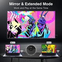 Émetteur-Récepteur HDMI Sans Fil Portable SYONG Adaptateur 4K Décodage Sortie 1080P 2.4 5G 50M (165FT) pour Boîtier Vidéo en Streaming