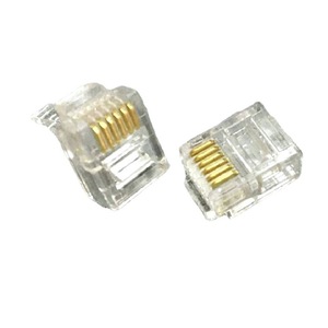 Conector Telefónico Rj11 6P6C, Enchufe de Cable de Voz de 6 Núcleos, Piezas de Telecomunicaciones - Product Image 4
