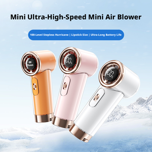 Nuovo Mini Ventilatore Portatile ad Alta Velocità 2026, Turbofan Digitale a 100 Livelli per Esterni - Product Image 1