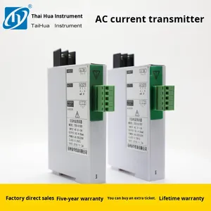 Transmetteur de courant alternatif 0-5A 0-10A, entrée 4-20mA, sortie 0-10V, isolation 3 ports, montage sur rail DIN pour la surveillance industrielle - Product Image 4