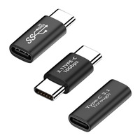 Typ-C Stecker-Buchse-Adapter Dual-Buchse Hub USB 3.1 Gen 2 Hochgeschwindigkeits-Signalwandler für Laptop PC Notebook Desktop Tablet