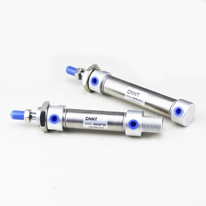 ราคากระบอกลมนิวแมติกแบบหมุนได้ขนาดเล็กปรับระยะชักได้ รุ่นมาตรฐาน Airtac SMC แบบสองชั้น - Product Image 3