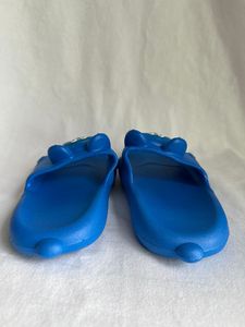 Pantofole blu da donna con disegni animati, suola antiscivolo in EVA, punta chiusa, per uso domestico, taglia 24-35 - Product Image 4