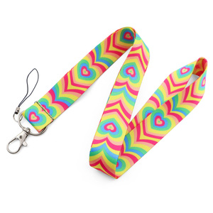 New Design Eco-Friendly Polyester Satin Ribbon <b>Lanyard</b> <b>for</b> Luxury Brand Accessories Display - Product Image 3