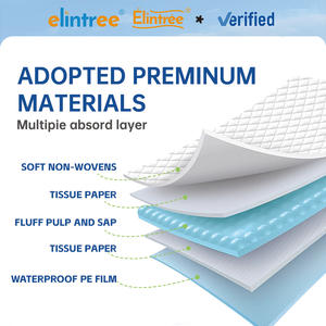 ألمانيا وسادات سلس البول للاستخدام مرة واحدة من الدرجة الطبية لكبار السن ، معتمدة من <span class=keywords><strong>Ce</strong></span> Fda Core Sap 60 90 عبوة من 15 - Product Image 5