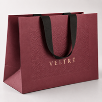 Bolsas de Papel de Regalo de Lujo BTO, Impresión Personalizada con su Propio Logotipo, Varios Modelos de Bolsas de Compra de Papel al por Mayor con Asa