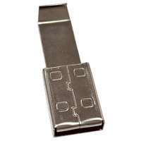 Mecanizado CNC de Precisión Personalizado, Electroerosión por Hilo, Estampado, Piezas de Chapa Metálica AL 6061, Accesorios de Acero Inoxidable para Puerto USB, Modelo OEM