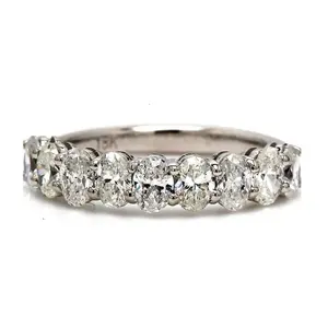 แหวนเพชรธรรมชาติ18 KT สำหรับผู้หญิงให้เป็นของขวัญจากอินเดีย - Product Image 1