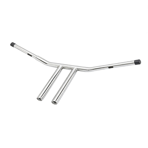 Manillares de Acero Cromados de 2026-10/12/14/16 Pulgadas de Montaje Alto para Modificaciones de Motocicletas Sportster FXST FLST - Product Image 4