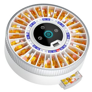 Distributeur de pilules intelligent A1310 avec contrôle par application, organisateur de pilules automatique avec rappel vocal, boîte à médicaments verrouillable <span class=keywords><strong>pour</strong></span> personnes âgées - Product Image 1