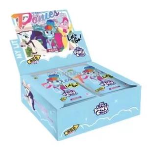 48 boîtes KAYOU T2w6 <span class=keywords><strong>My</strong></span> <span class=keywords><strong>Little</strong></span> Ponys Cartes Quying Huiyue Jouet Fille Enfant Cadeaux de Noël Salon Cartes Anime Jeux de société - Product Image 2