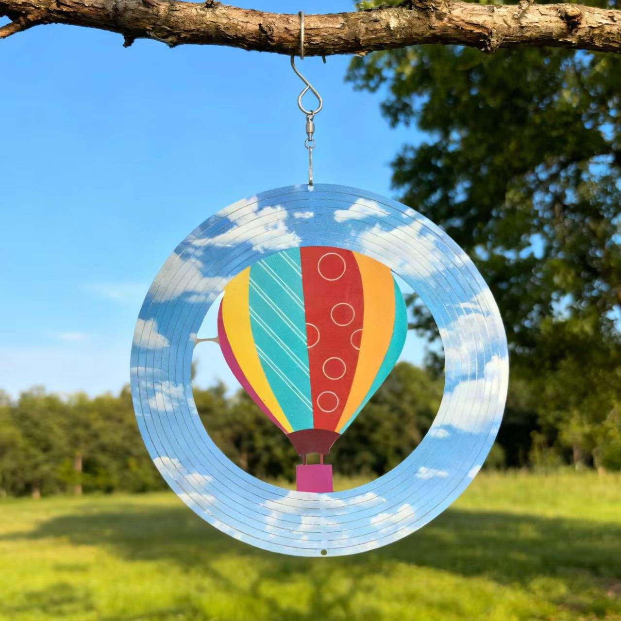 Multicolor - Globo aerostático de 18 cm