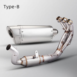 Sistema completo de escape para motocicleta, conexión de tubo de conexión frontal, silenciador de 51mm, para <span class=keywords><strong>MT09</strong></span>, 2021, 2022, <span class=keywords><strong>2023</strong></span>, 1, 2 - Product Image 3