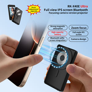 Monitor layar Selfie magnetik, untuk ponsel 1800mAh kamera nirkabel Vlog siaran langsung 2.4G/5G kompatibel IOS Android - Product Image 5