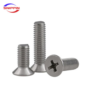 M2.5 M3 M4 <strong>M5</strong> M6 M8 A4-70 316 Stainless Steel DIN965 Phillips Cross Recessed Countersunk CSK Flat Head Screw Machine <strong>Bolt</strong> - Product Image 3
