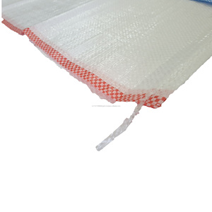 PP plastic bag for for recycled items with different colours on sides to distinguish