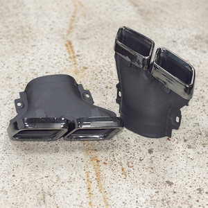 Puntas de escape cuádruples de acero inoxidable 304 para Mercedes Clase E W213, actualización estilo E63 AMG, tubo de escape para E200 E300 - Product Image 4