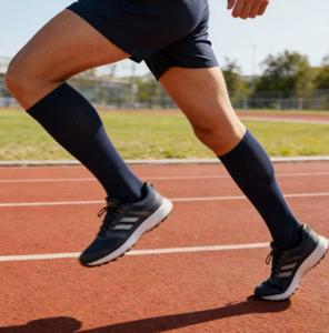 High Quality Compression <b>Running</b> <b>Socks</b> Knee High Graduated Nurse Compression <b>Sock</b> Coolmax Compression <b>Socks</b> - Product Image 3