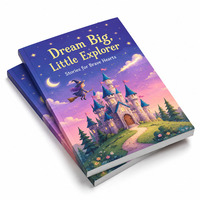 Livres d'histoires pour enfants imprimés en offset sur mesure, directement de l'usine, livrets brochés