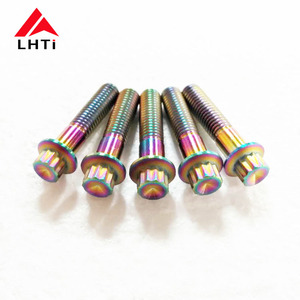 Precio competitivo Gr5 12 punto brida tornillos de titanio borde PERNO DE LA RUEDA - Product Image 4