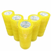 Échantillon gratuit Impression de logo de marque personnalisé Fournisseur de rouleaux géants Ruban d'emballage Bopp fragile imprimé adhésif étanche