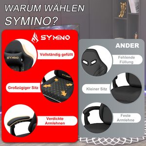 Gran oferta de Alemania, sillas para juegos con altavoces, silla para juegos con reposapiés, silla para jugadores de diseño único de cuero Pu negro - Product Image 5