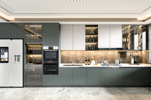 Customized Size <b>Kitchen</b> Stand Cabinets Solid Wood <b>Sideboard</b> with Environmental Protection Materials Quality <b>Kitchen</b> Furniture - Product Image 6